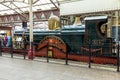 Ancient steam train in Windsor