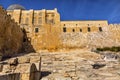Ancient Steps Second Temple Archaelogical Park Jerusalem Israel Royalty Free Stock Photo