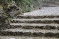 Ancient steps of a stairs