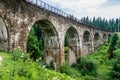 Ancient stone arch bridge Royalty Free Stock Photo