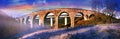 Ancient stone arch bridge Royalty Free Stock Photo