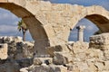 Ancient Stone Arches at Kourion Archaeological Site