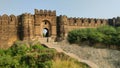 Ancient stone Badshahi Gate of Rohtas Fort heritage Royalty Free Stock Photo