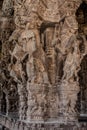 Ancient stone carvings in Varadaraja Temple