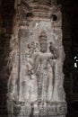 Ancient stone carvings in Varadaraja Temple