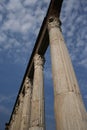 Ancient stone colonnade Royalty Free Stock Photo