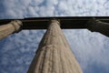 Ancient stone colonnade Royalty Free Stock Photo