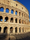 Ancient stone Colosseum in Rome Royalty Free Stock Photo