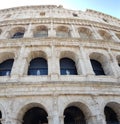 Ancient stone Colosseum in Rome Royalty Free Stock Photo