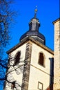 Ancient stone with a dome tower.