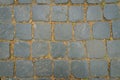 Ancient stone floor pattern as background in Rome, Italy Royalty Free Stock Photo