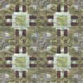 Ancient Stone Floor Seamless Pattern