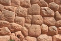 An ancient stone Inca wall Royalty Free Stock Photo