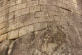 An ancient stone Inca Wall Royalty Free Stock Photo