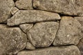 An ancient stone Inca wall Royalty Free Stock Photo