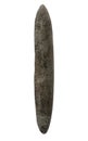 Ancient stone knife on a white background, isolated Royalty Free Stock Photo