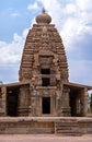 Ancient stone made Galaganatha Temple in Pattadakal, Karnataka, India Royalty Free Stock Photo