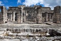 Ancient stone ruins.ancient stone ruins.Mexico Royalty Free Stock Photo