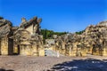 Ancient Stone Ruins Italica Roman City Seville Andalusia Spain