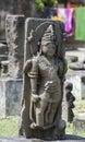 Ancient  Stone Sculpture of  Parmara Era in Malwa Royalty Free Stock Photo