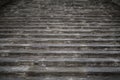 Ancient stone stairs in an old medieval town Royalty Free Stock Photo