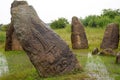 Ancient stone stelae at Tiya, Ethiopia