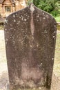 An Ancient Stone Stele In My Son Sanctuary, Vietnam. Royalty Free Stock Photo