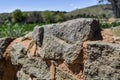 Ancient Stone Wall at Aztec Ruins