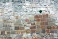 Ancient stone wall close up Royalty Free Stock Photo