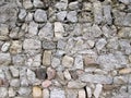 Ancient stone wall Royalty Free Stock Photo