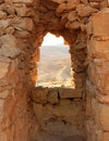 Ancient stone window