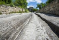 Ancient stony road, Chufut-Kale