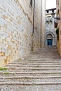 Ancient street in Girona