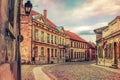 Ancient street in Old Town Royalty Free Stock Photo