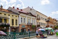 Ancient street in Uzhhorod, Ukraine