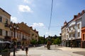 Ancient street in Uzhhorod, Ukraine