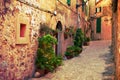 Ancient street in Valldemossa village, Mallorca