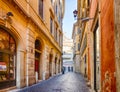 ancient streets and alleys of Rome