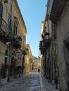 The ancient streets of Lecce. Puglia. Salento