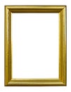 Ancient style golden photo image frame