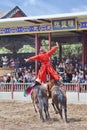 Ancient style horse show at Hengdian World Studios, China
