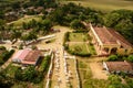 Ancient sugar factory in Valle de Ingenios near Trinidad