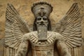 Ancient Sumerian god. Generate ai