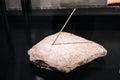 Ancient Sundial on Display in Museum