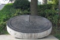 Ancient sundial in the Forbidden City - Beijing, China Royalty Free Stock Photo