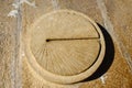 Ancient sundial in Jaisalmer fort,India Royalty Free Stock Photo