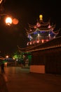 Ancient Suzhou city at night Royalty Free Stock Photo