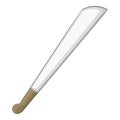 Ancient sword icon, cartoon style Royalty Free Stock Photo