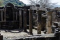 Ancient synagogue Umm el Kanatir, Israel