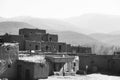 Ancient Taos Pueblo Royalty Free Stock Photo